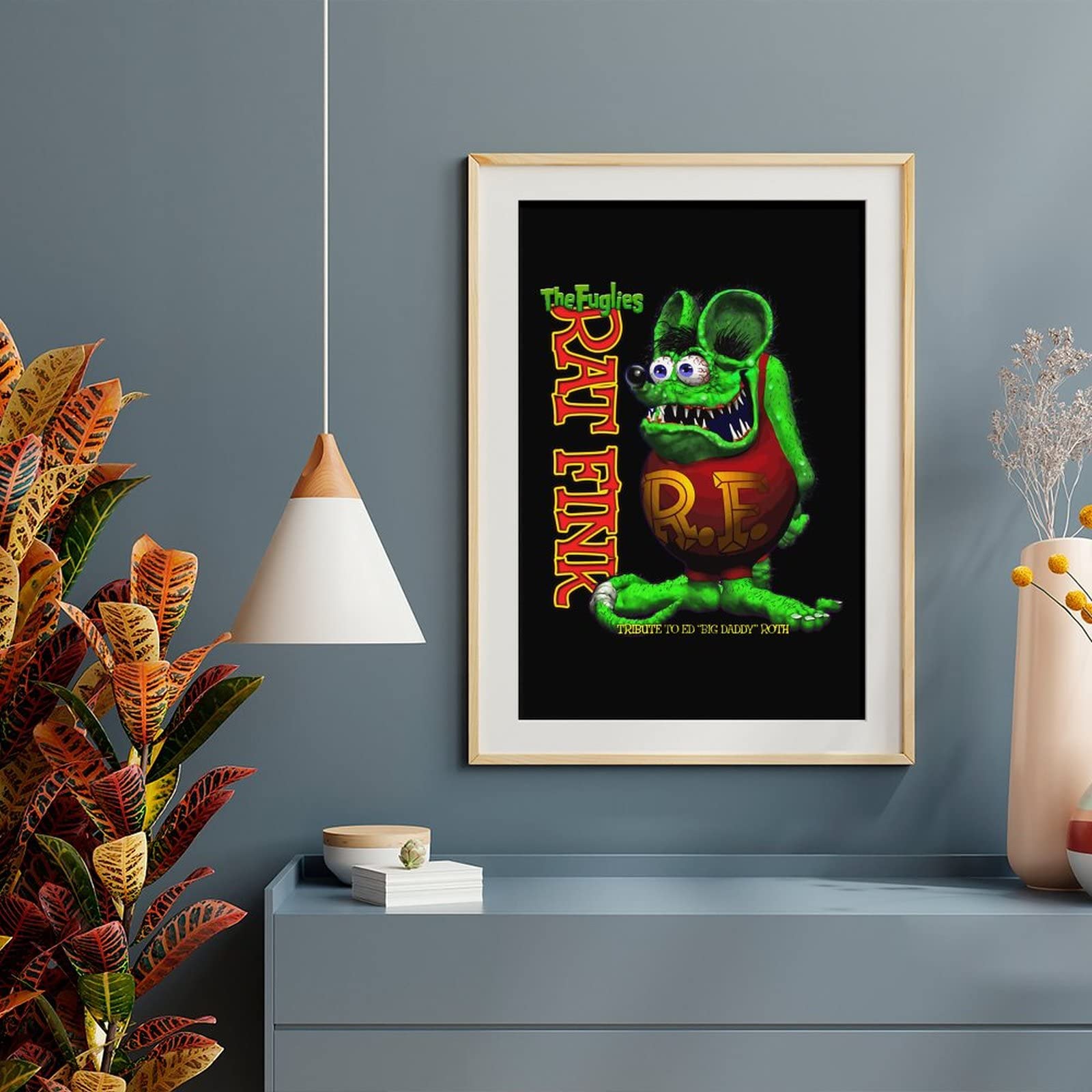 Amazon｜ポスター ウォールステッカー Ratfink ラットフィンク